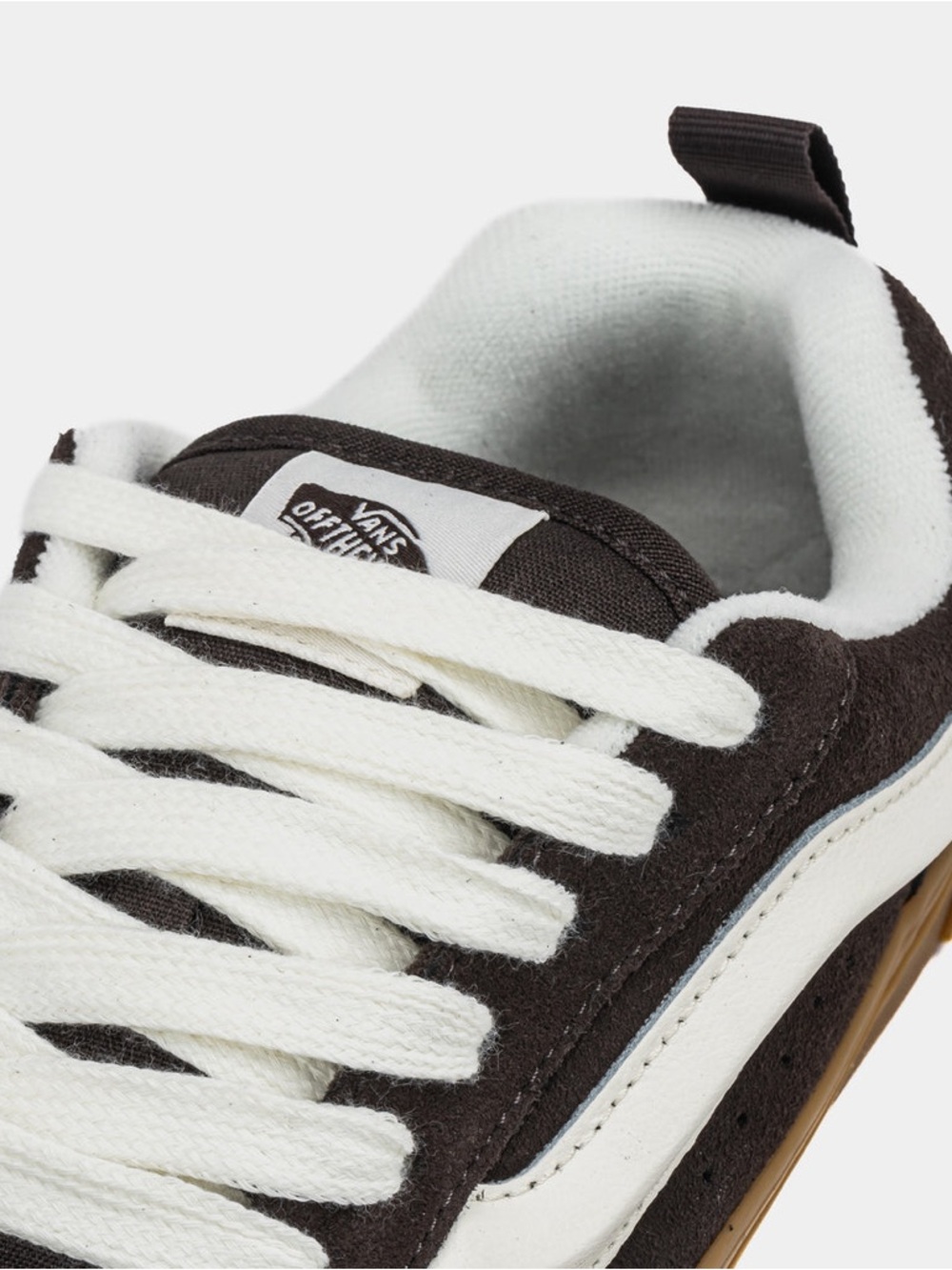 🆕 Vans Knu Skool Turkish Coffee Brown Gum Sole Sneakers NWT Men’s 6 Women’s 7.5 - Picture 9 of 9